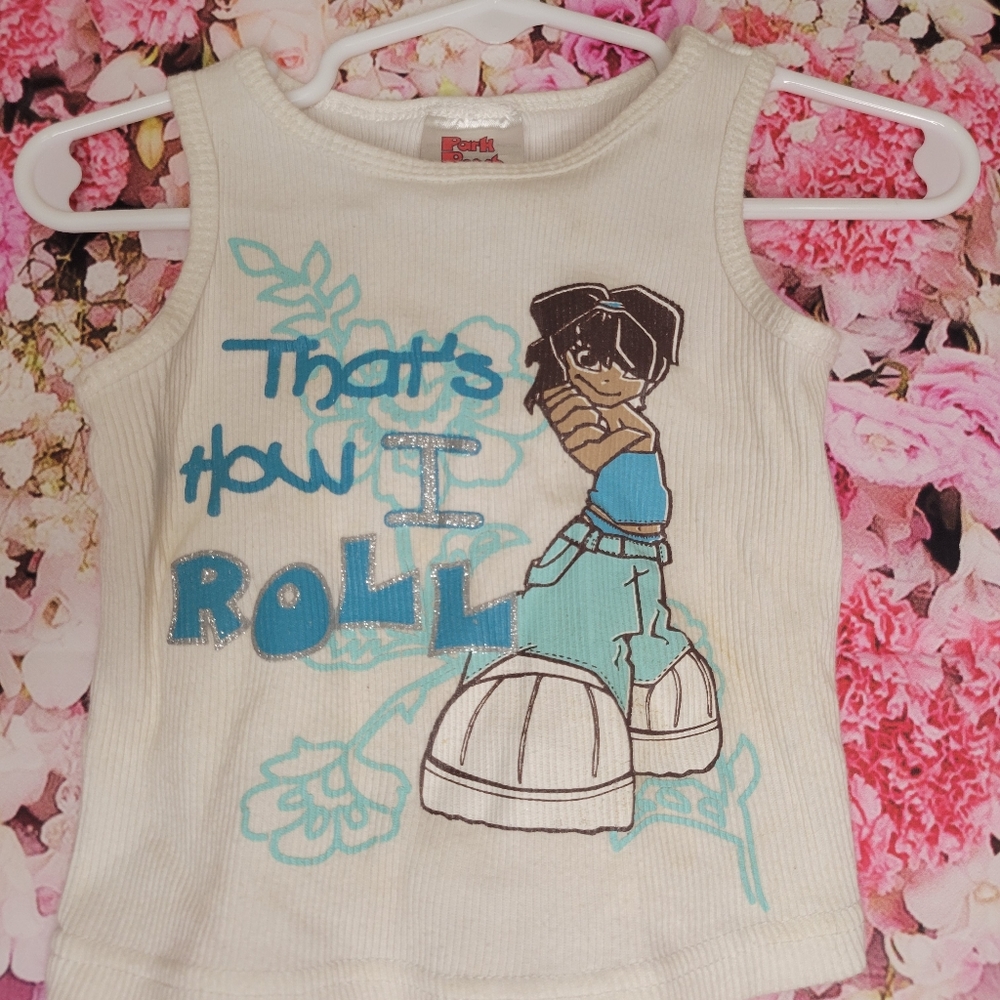 Park bench kids 2t tanktop